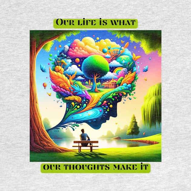 Our life is what our thoughts make it by St01k@